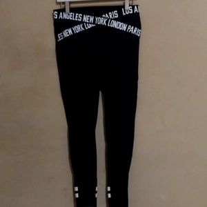 Leggings black and white